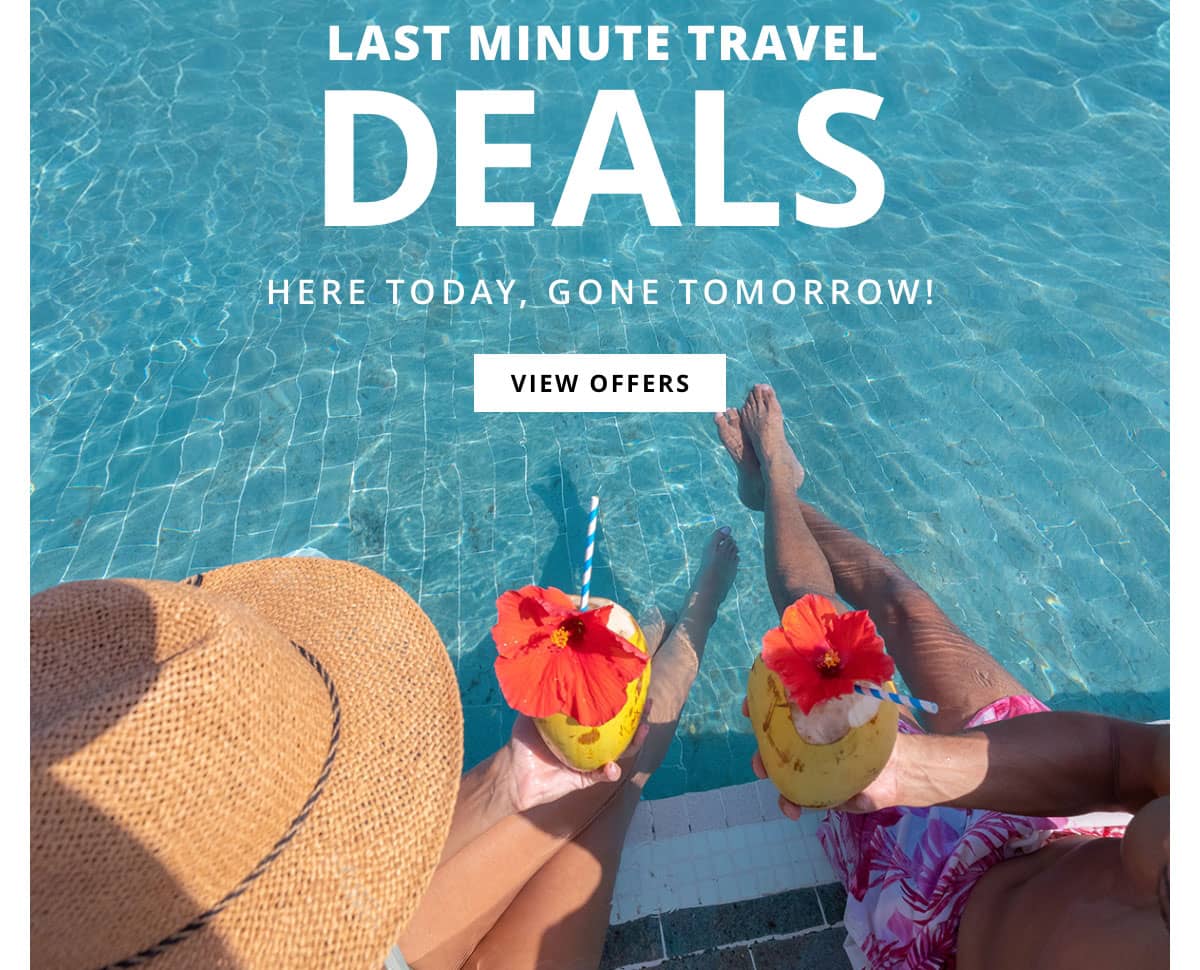 Last Minute Travel Deals
