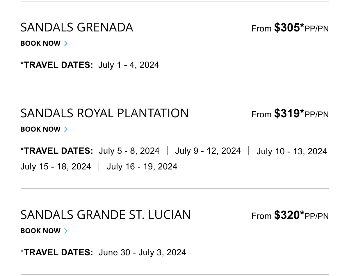 Select Travel Dates
