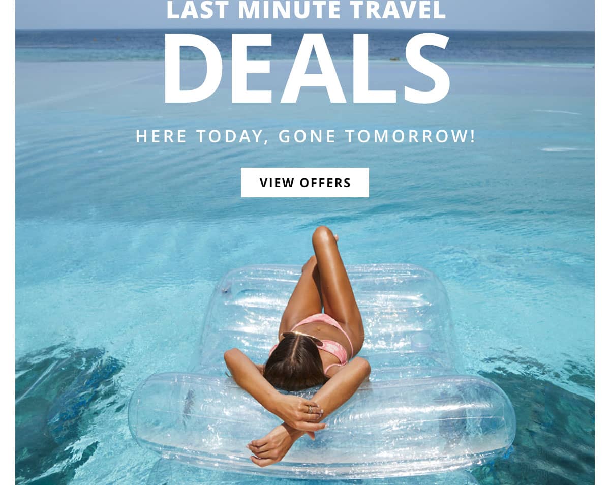Last Minute Travel Deals