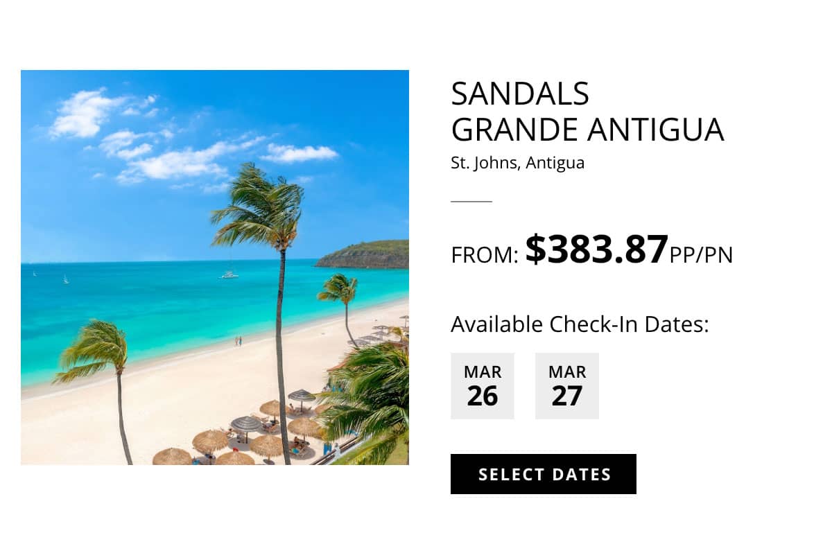 Sandals Grande Antigua