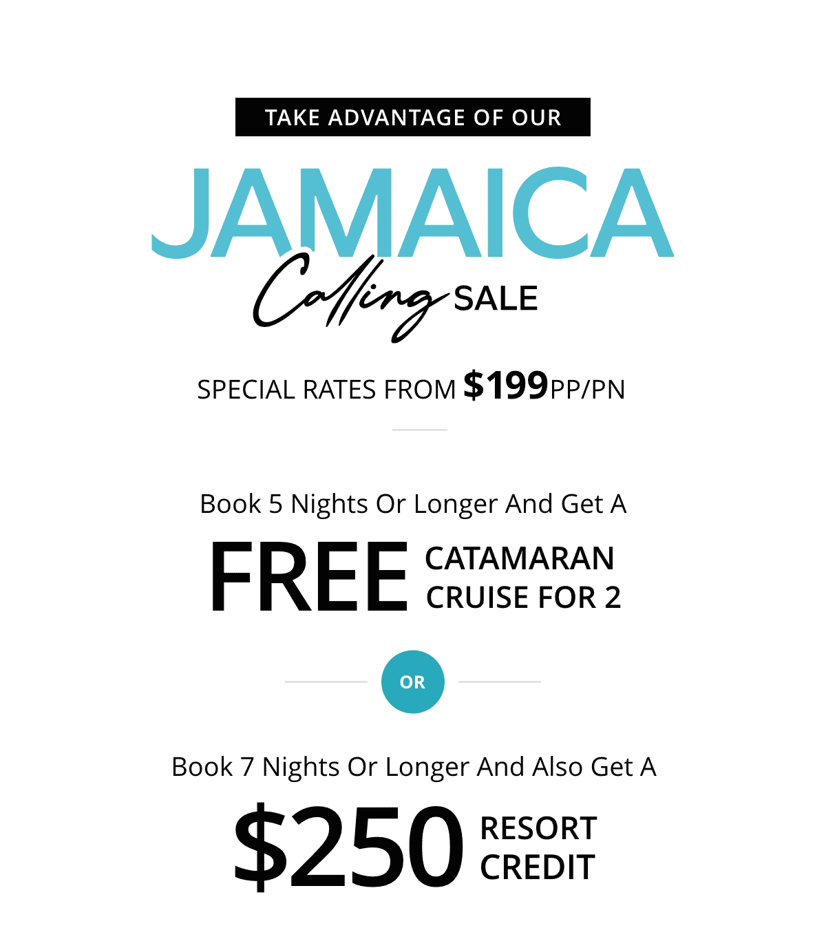 Jamaica Calling Sale