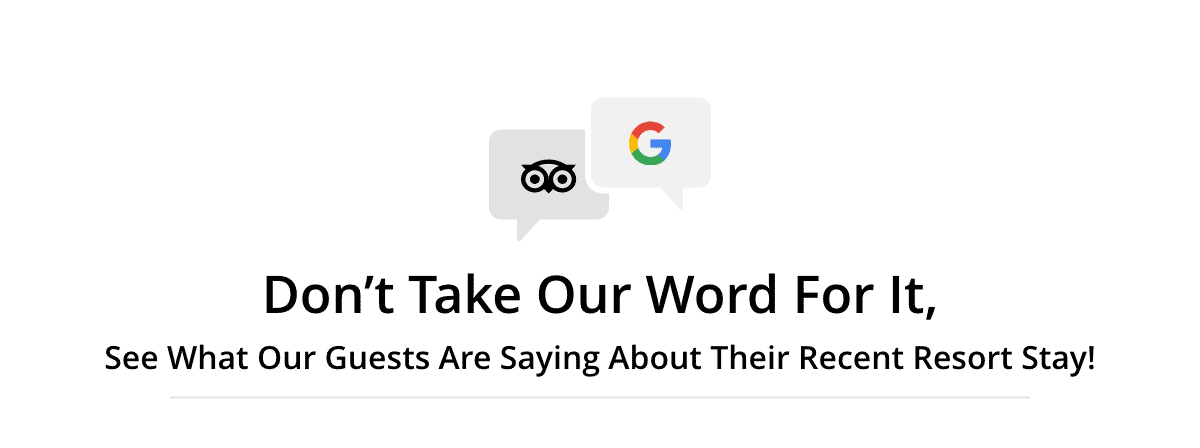 Don't Take Our Word For It