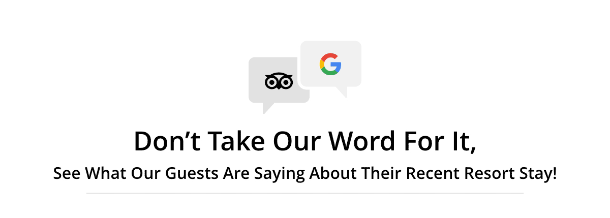 Don't Take Our Word For It