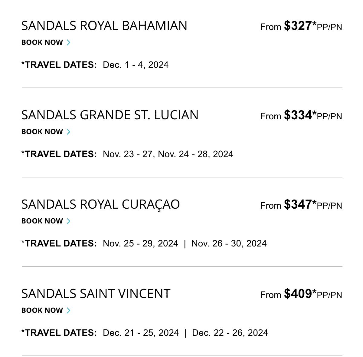 Select Travel Dates