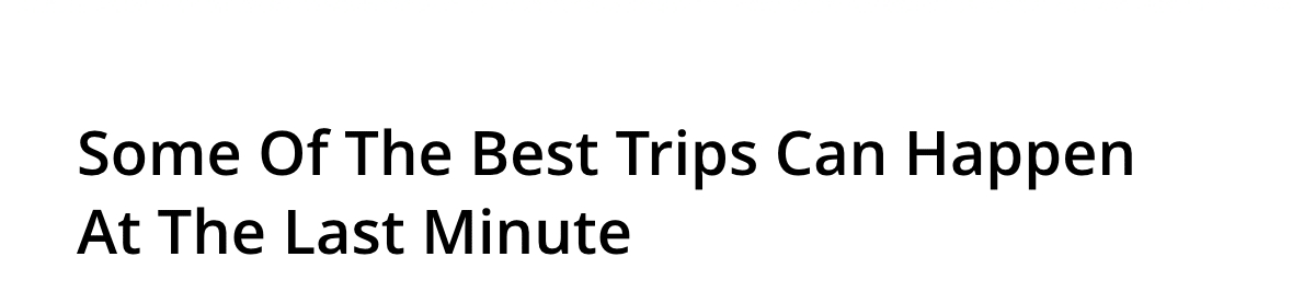 Some Of The Best Trips