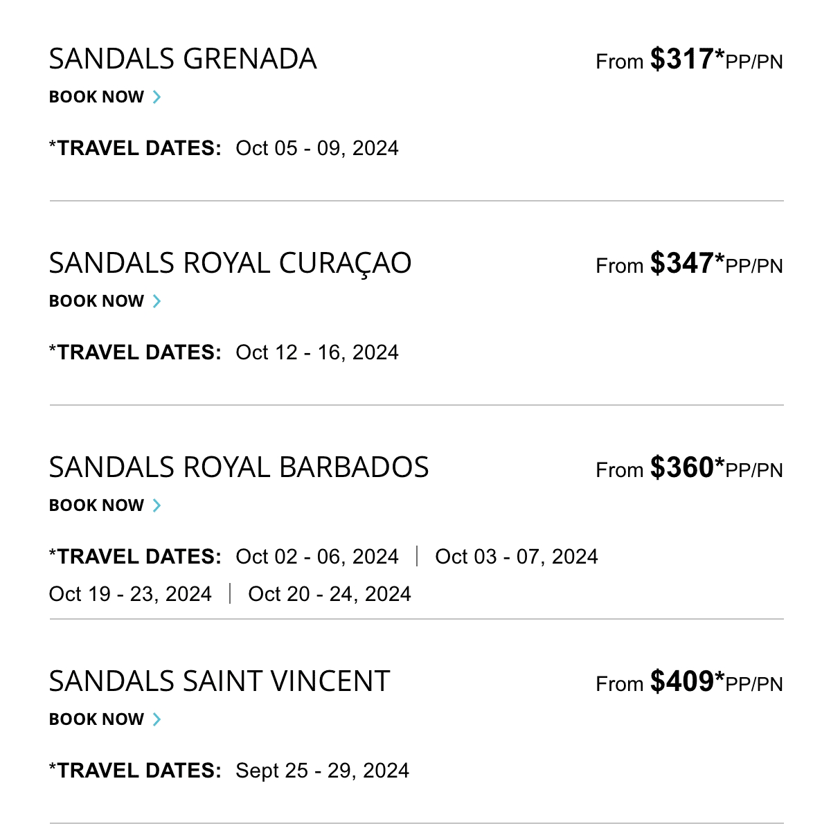Select Travel Dates