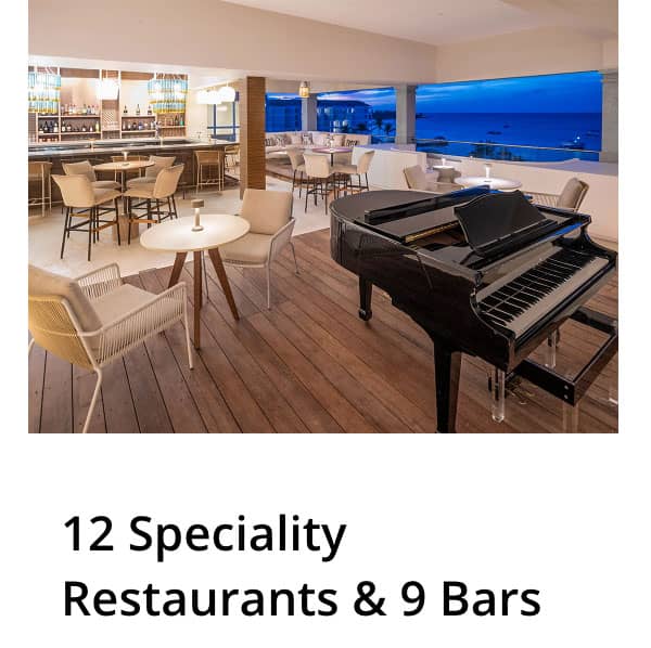 12 Speciality Restaurants