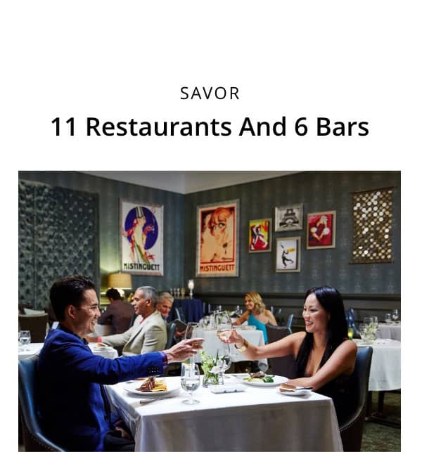 11 Restaurants And 6 Bars