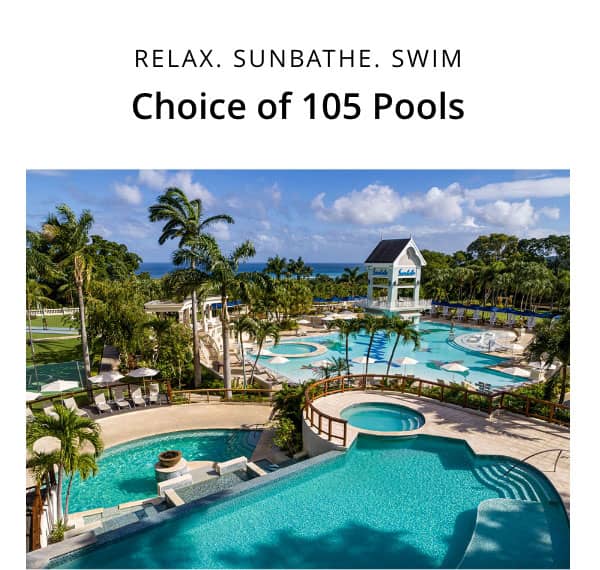Relax. Sunbathe. Swim