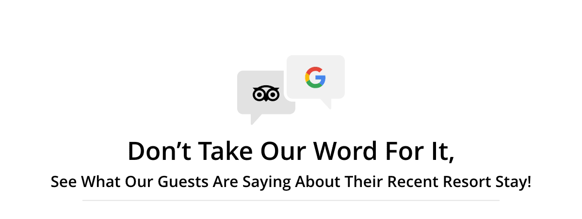 Don't Take Our Word For It