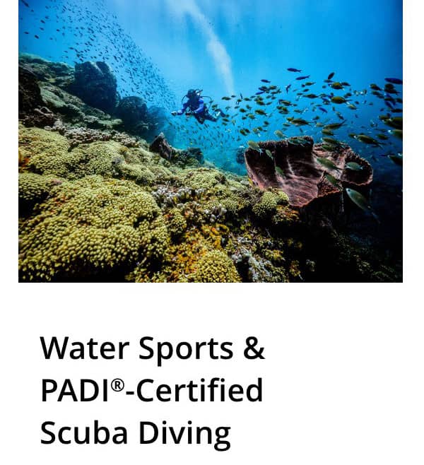 Water Sport And PADI Certified