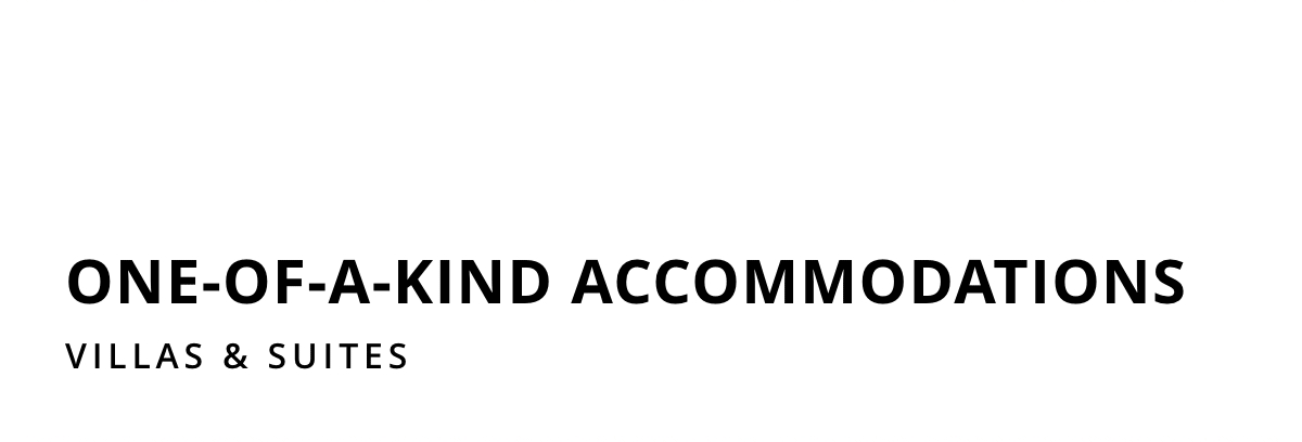 One Of Kind Accommodations