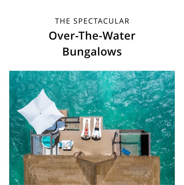 Over The Water Bungalows