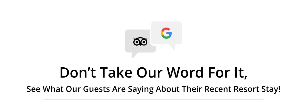 Don't Take Our Word For It