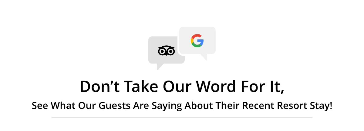 Don't Take Our Word For It