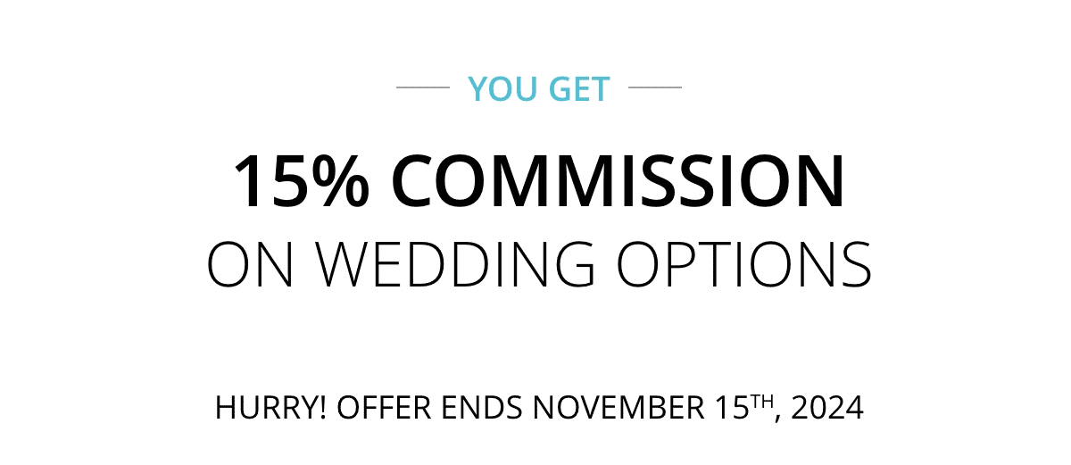 Commission On Wedding Options