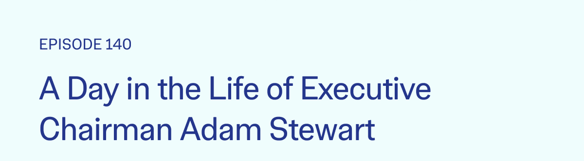 Chairman Adam Stewart