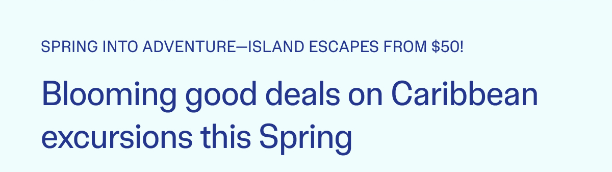 Spring Into Adventure