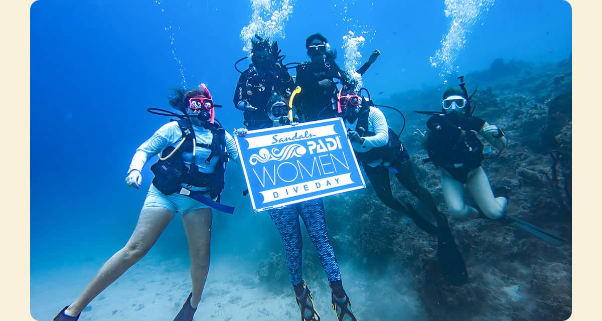 Sandals and Beaches Celebrate PADI