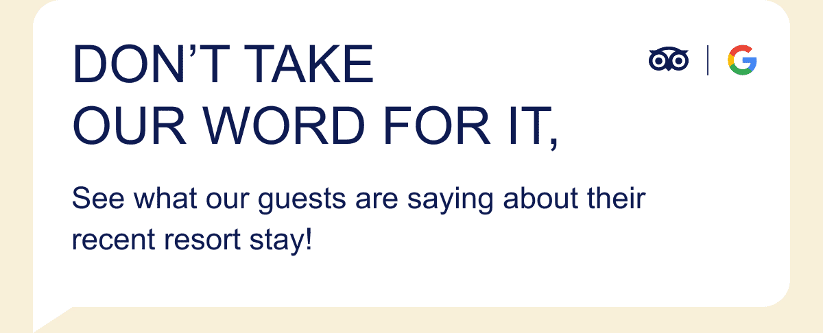 Don't Take Our Word For It