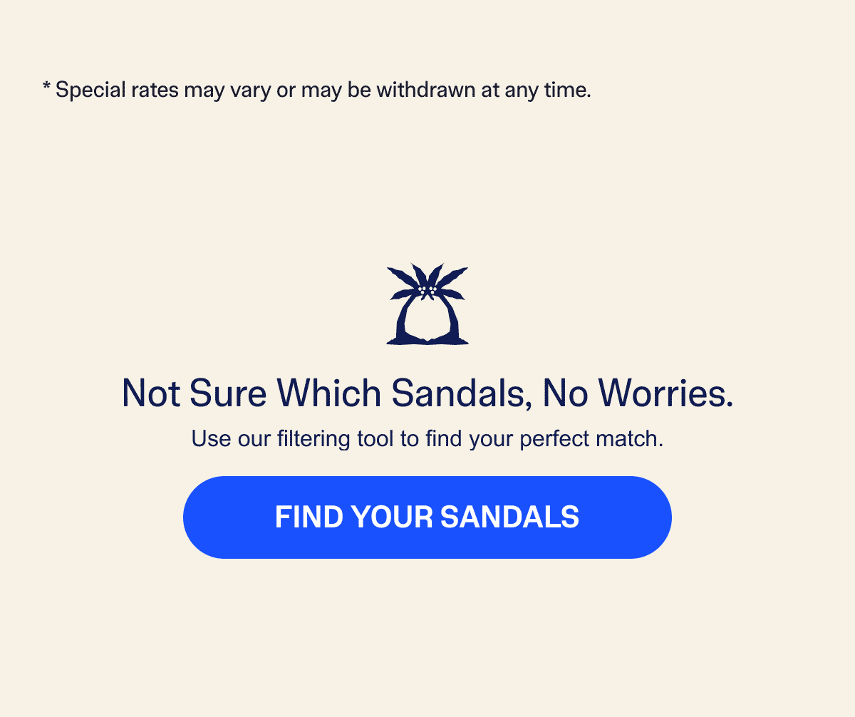 Find Your Sandals