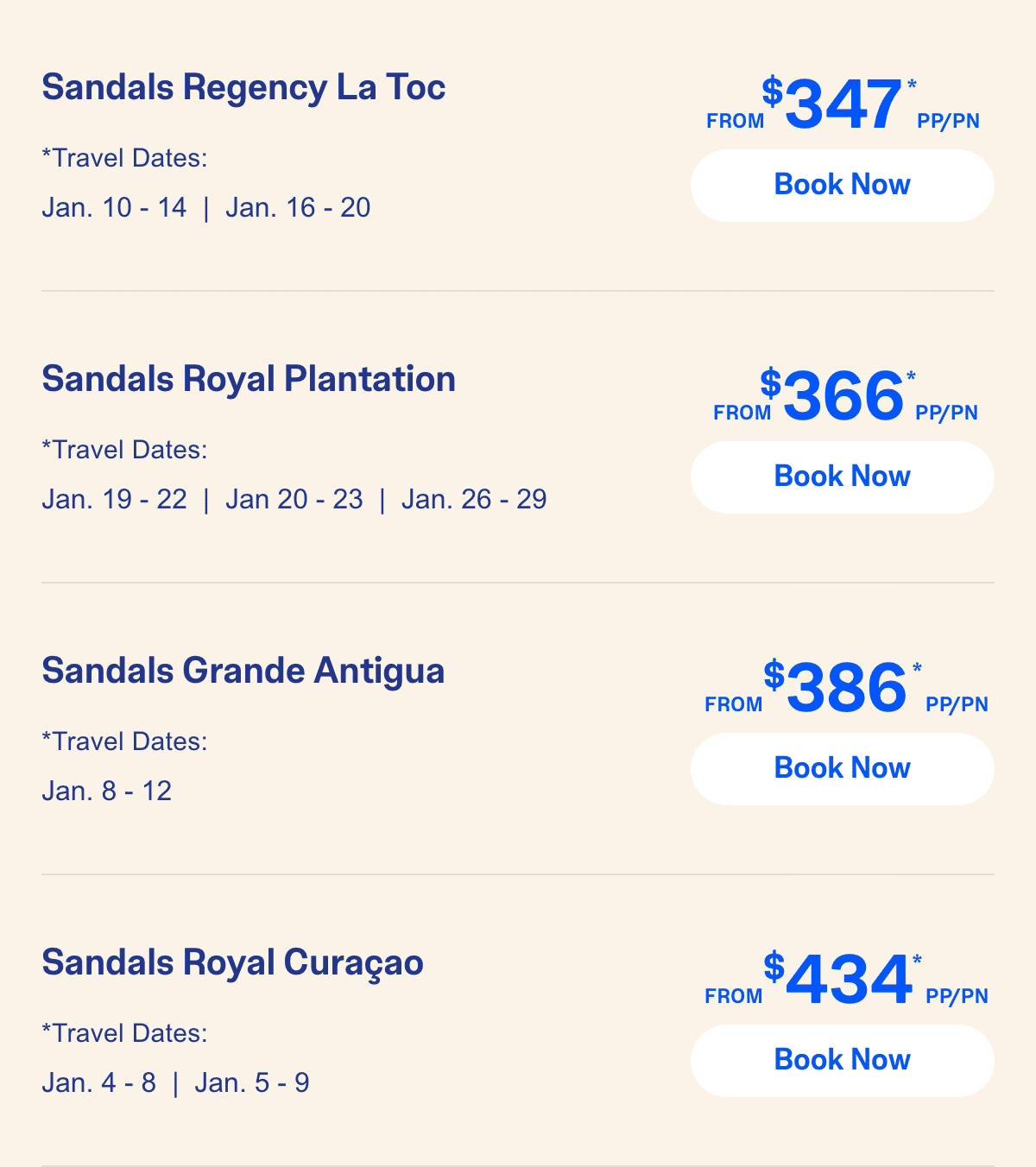 Select Travel Dates