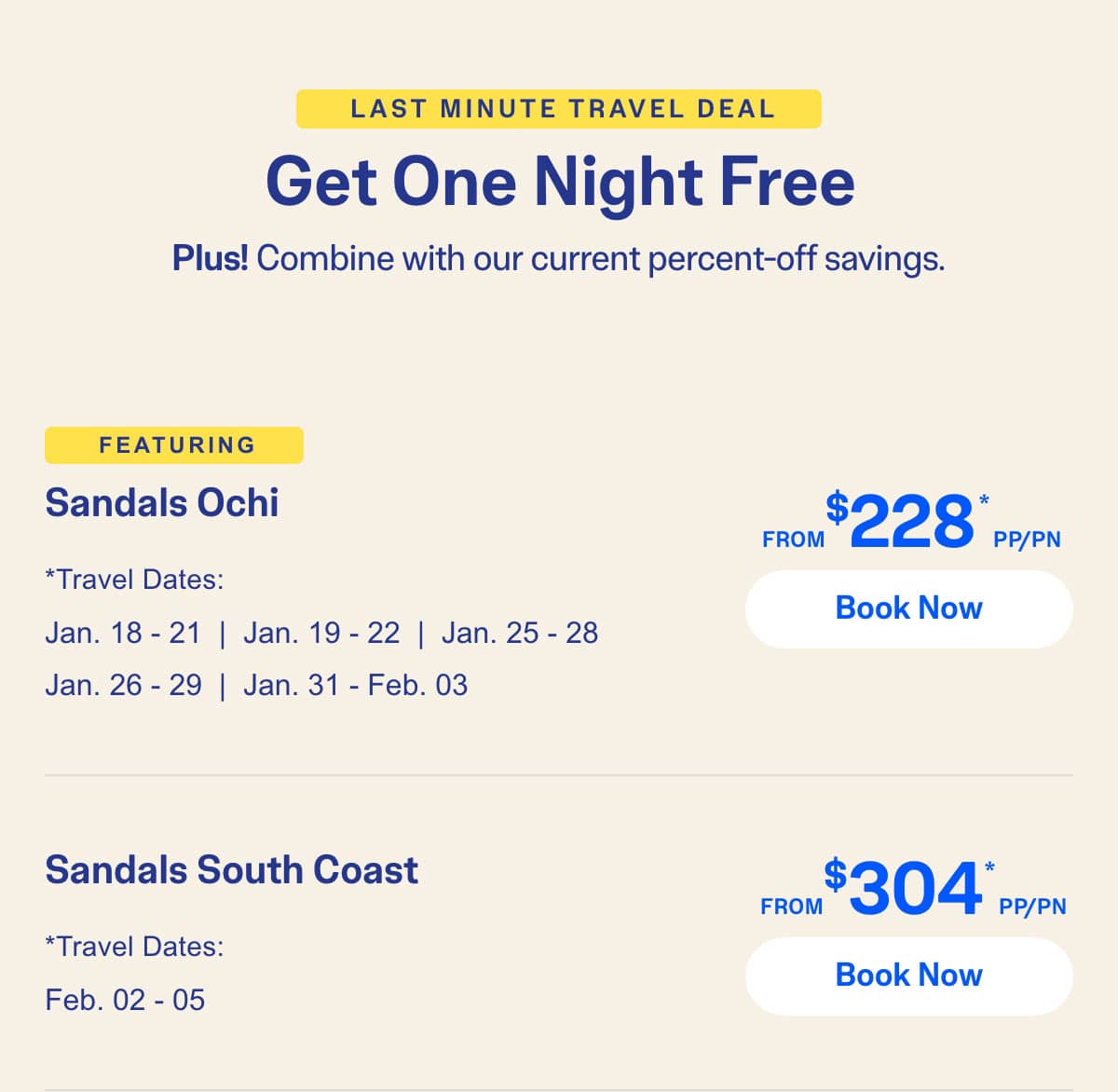 Select Travel Dates