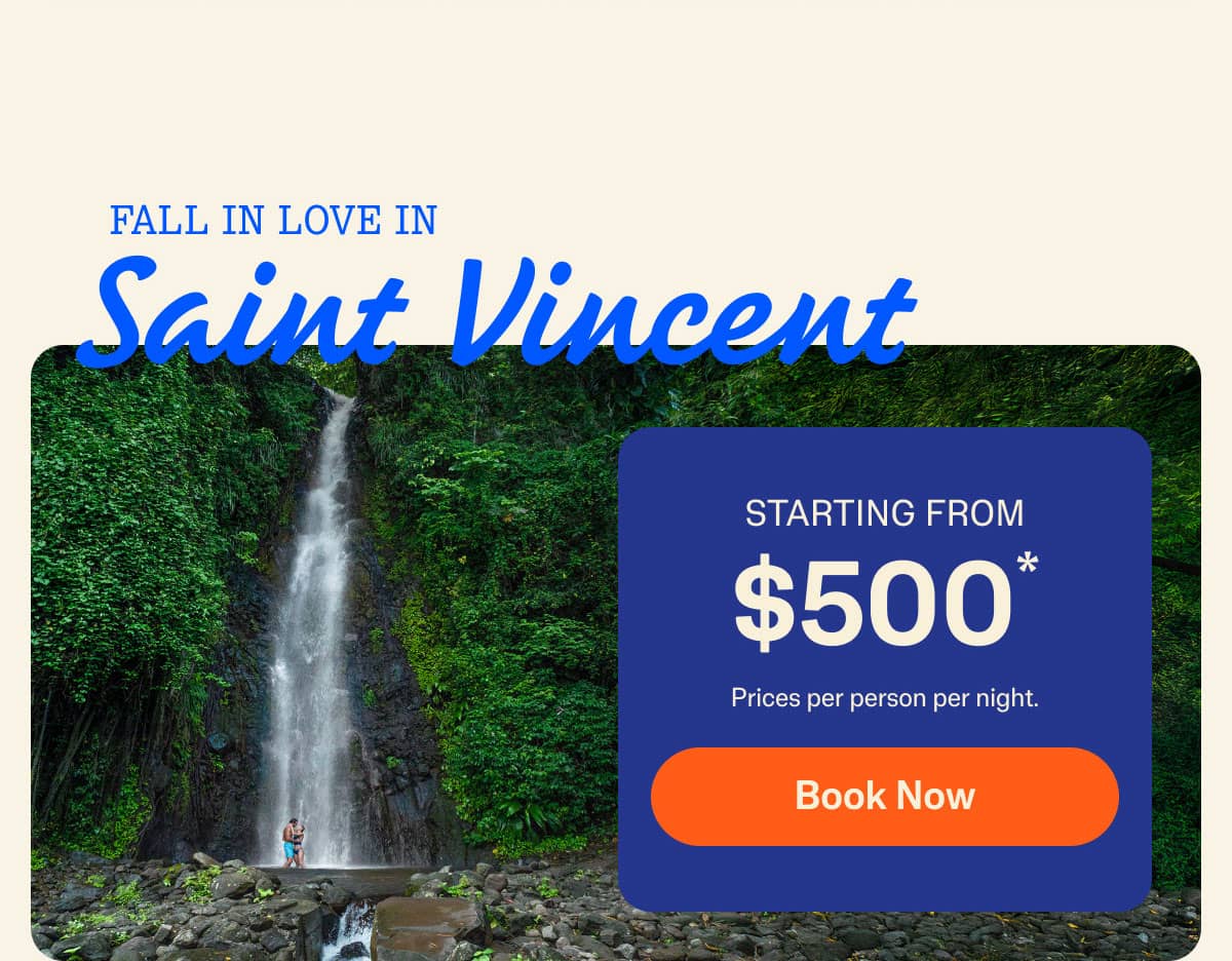 Saint Vincent Book Now