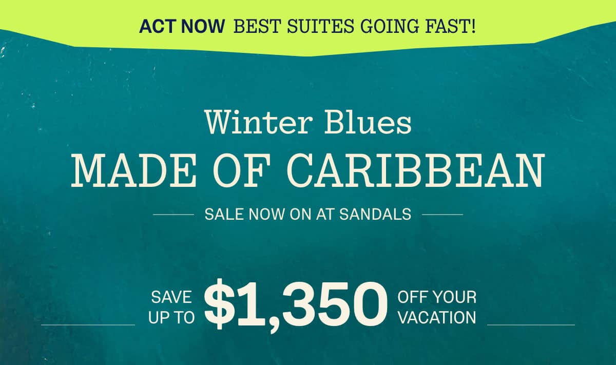 Winter Blues Made Of Caribbean