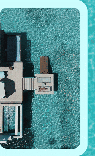 Winter Blues Made Of Caribbean