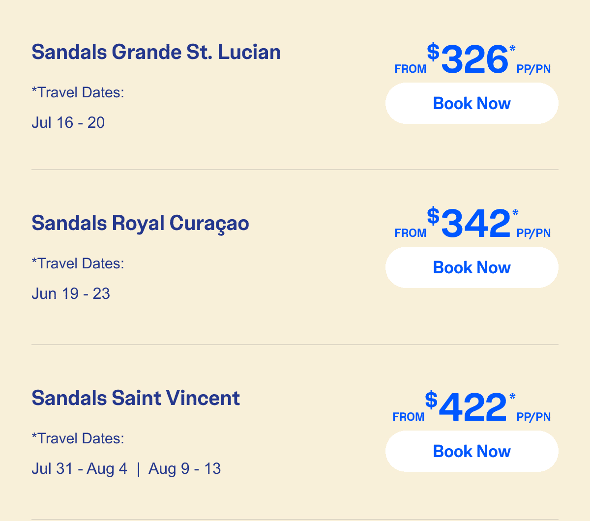 Select Travel Dates