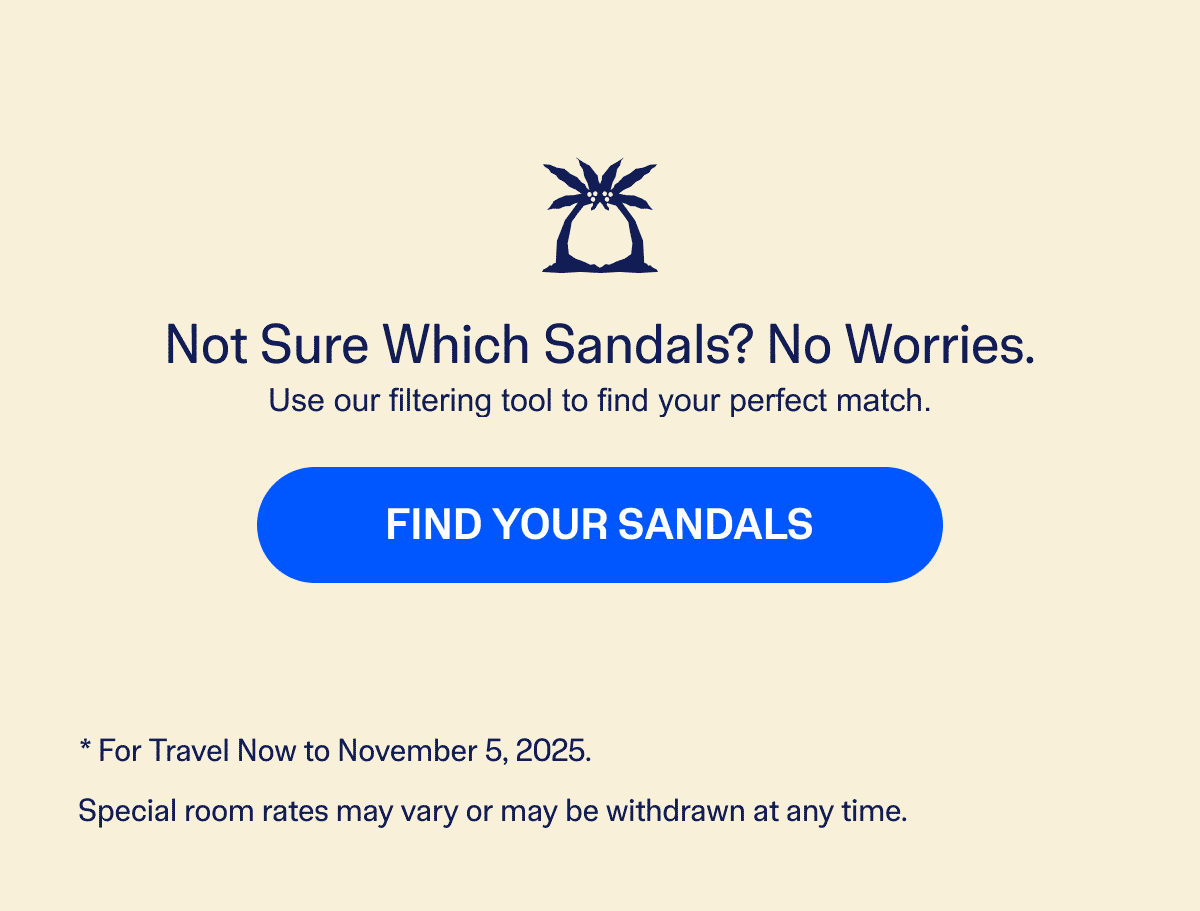 Find Your Sandals