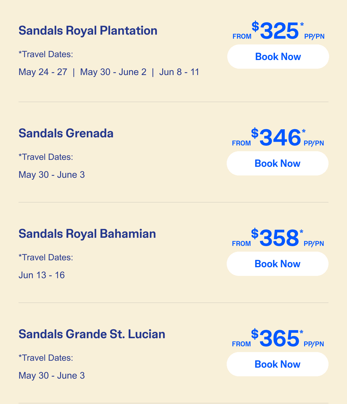 Select Travel Dates