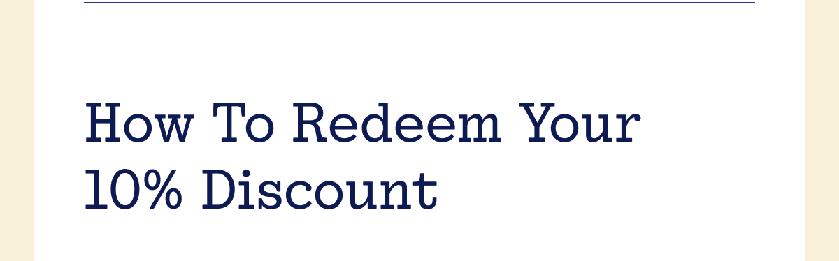 How To Redeem