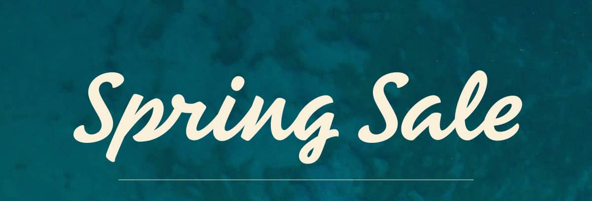 Spring Sale