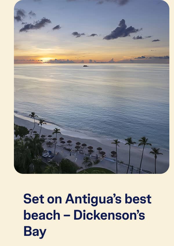 Set On Antigua's Best Beach