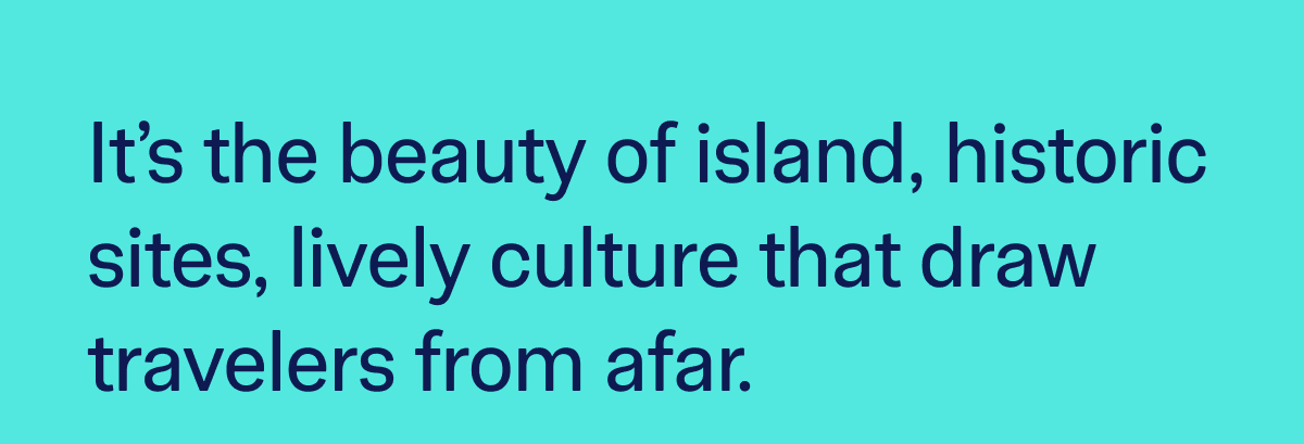 It's The Beauty Of Island