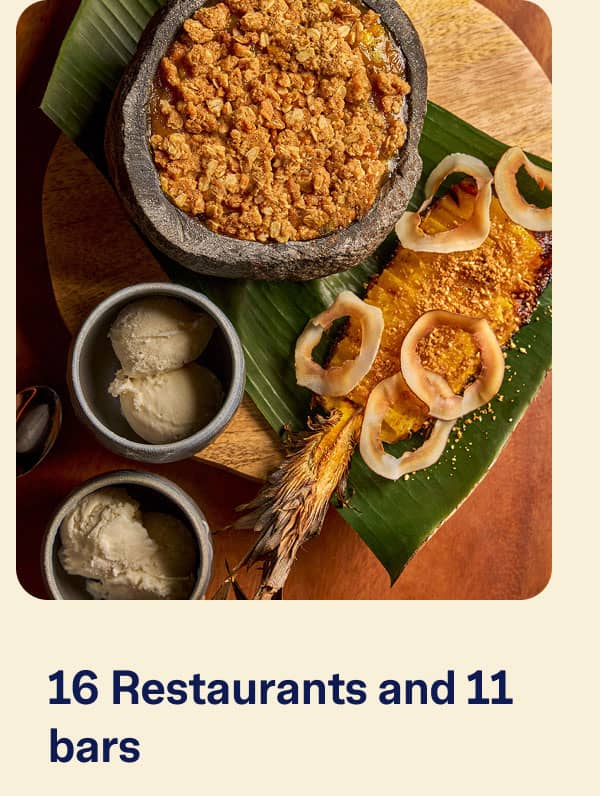 16 Restaurants And 11 Bars
