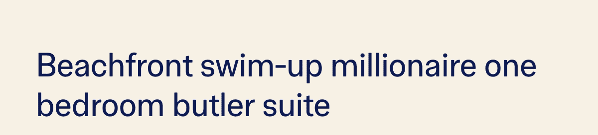 Overwater Two-story