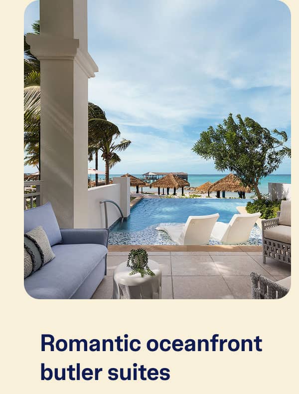 Romantic Oceanfront Butler