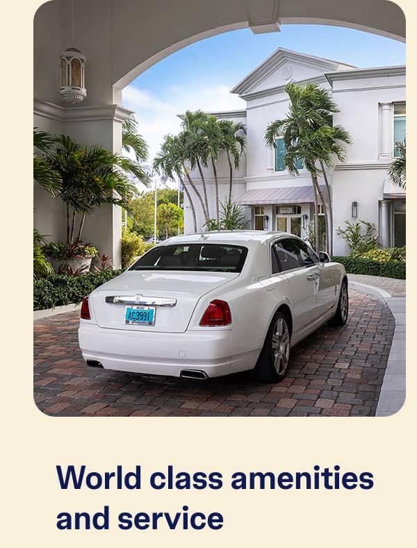World Class Amenities
