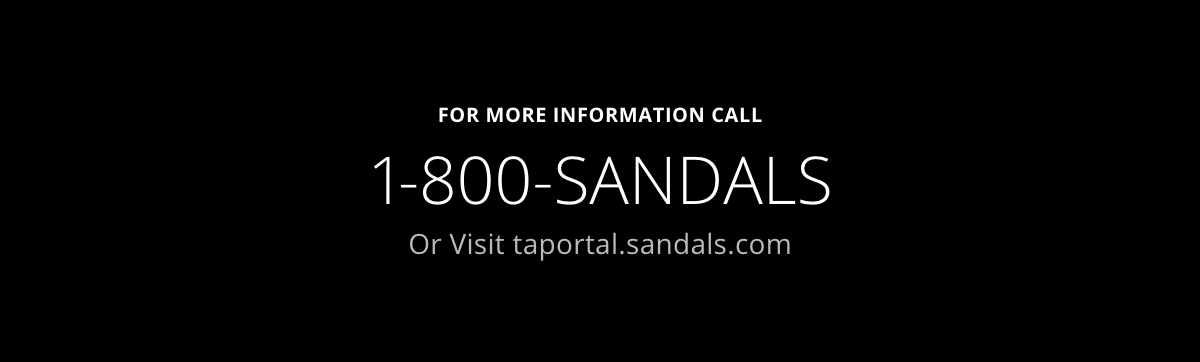 Sandals The Luxury Included Vacation Visit Us Online