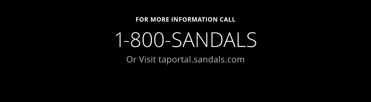 Sandals The Luxury Included Vacation Visit Us Online