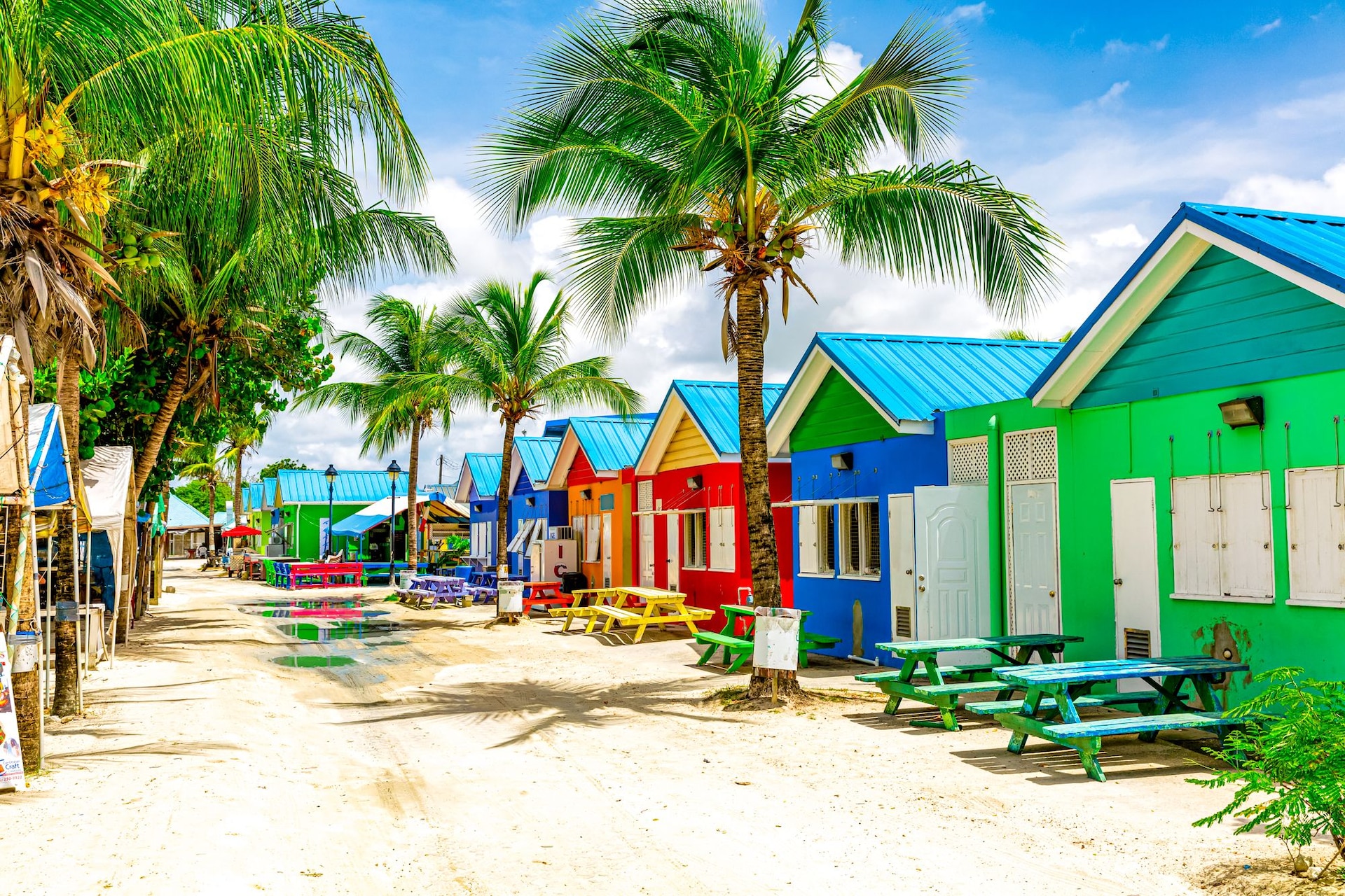 Barbados Colorful Houses