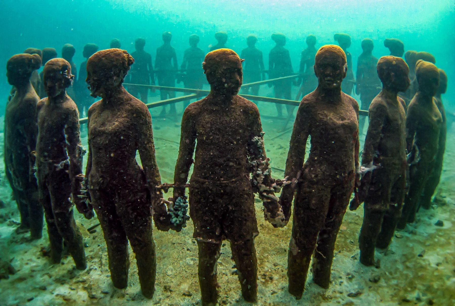 Molinere Underwater Sculpture Park Grenada