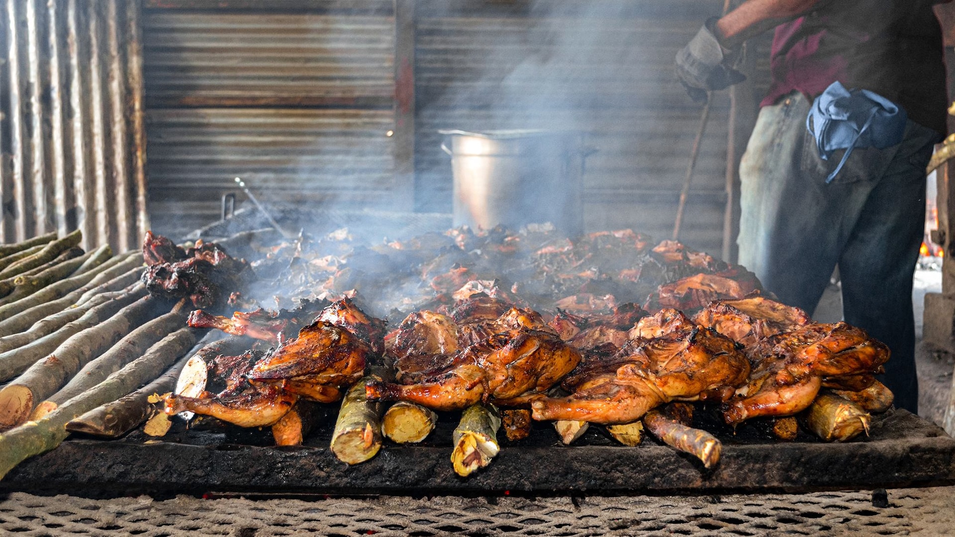 Pork Grill Montego Bay Jamaica