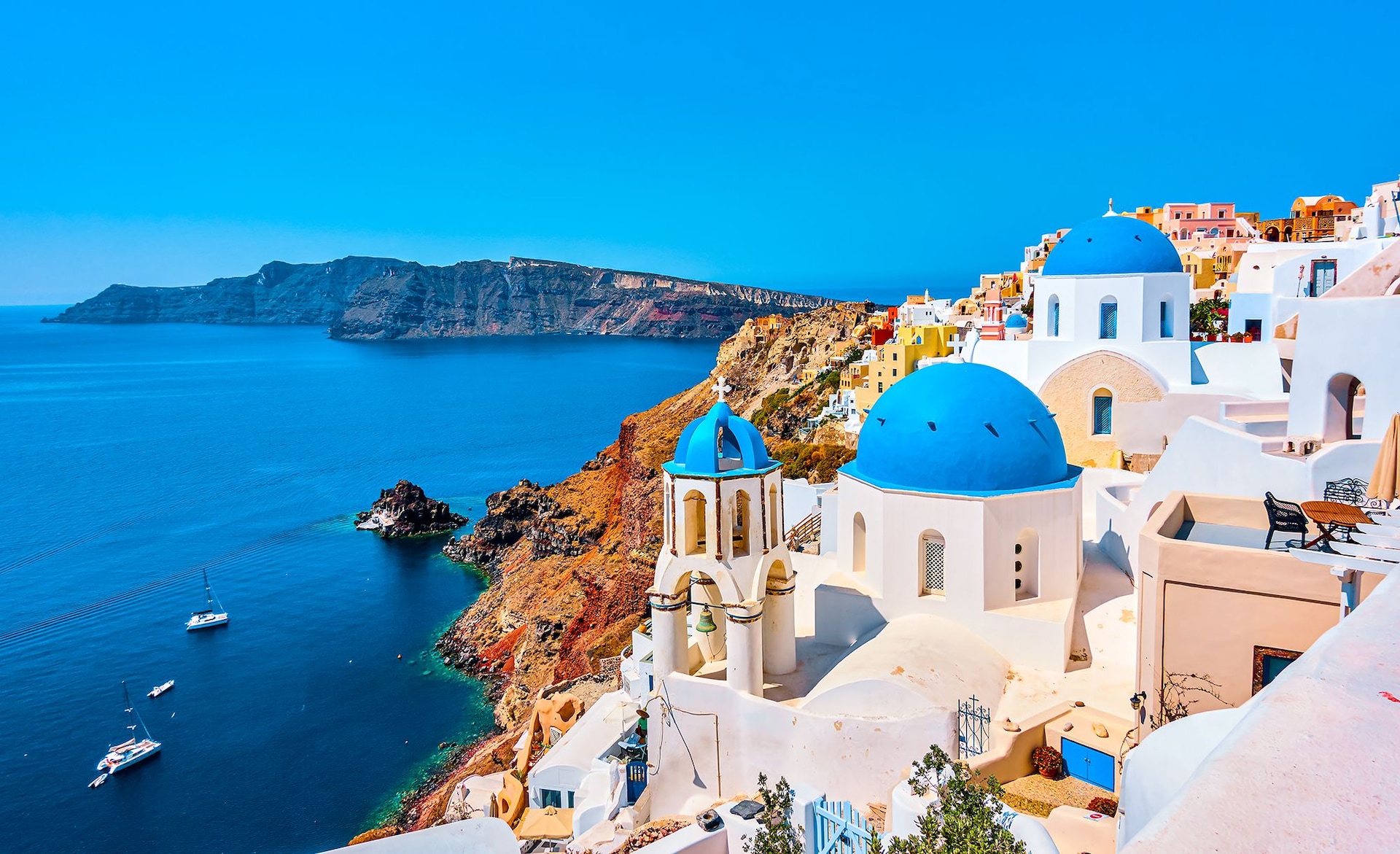 Santorini Greece View