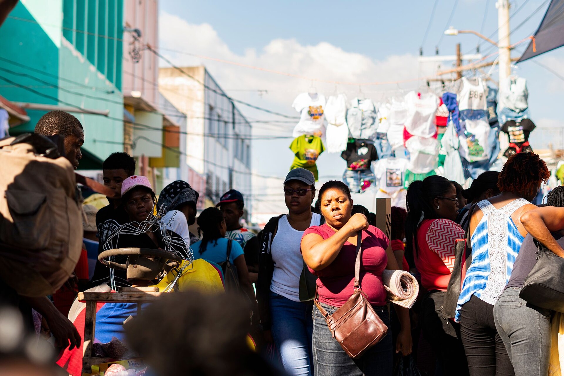 Kingston Jamaica People Market