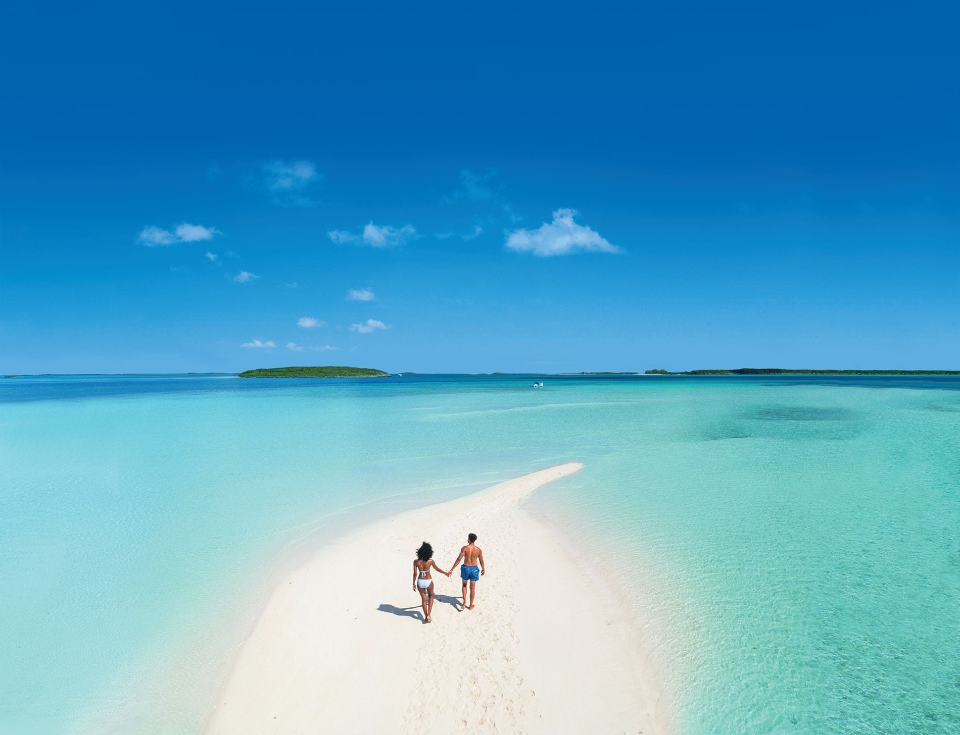 Couple in the Exumas