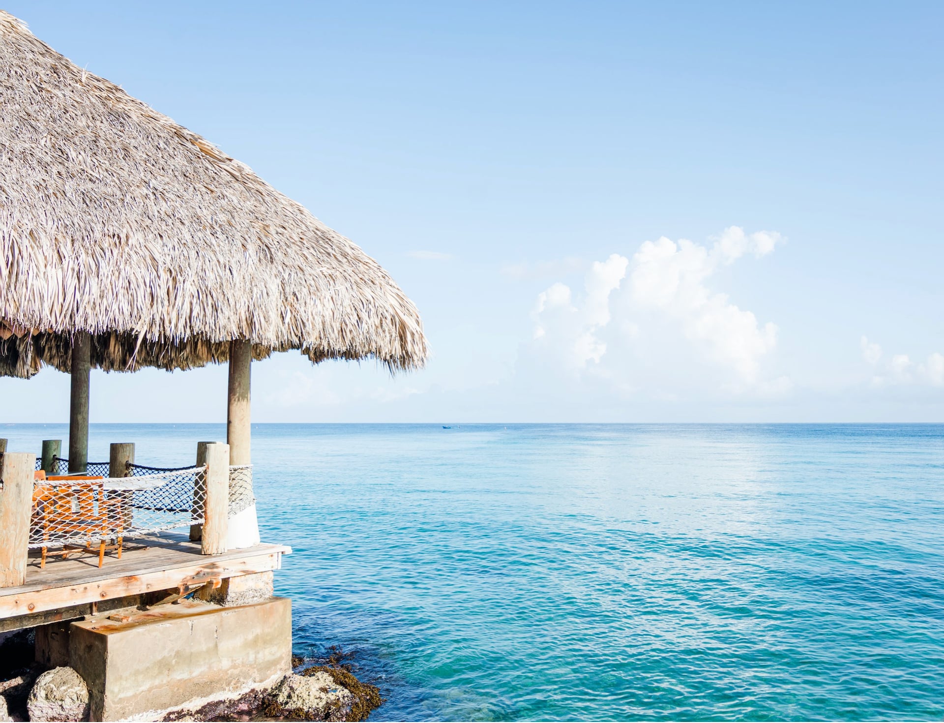 sandals ochi overwater chapel overlooking the caribbean sea